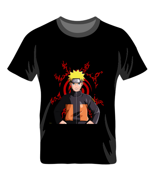"Naruto Rasengan Mode T-Shirt – Unleash the Ninja Within! 🍥🔥"